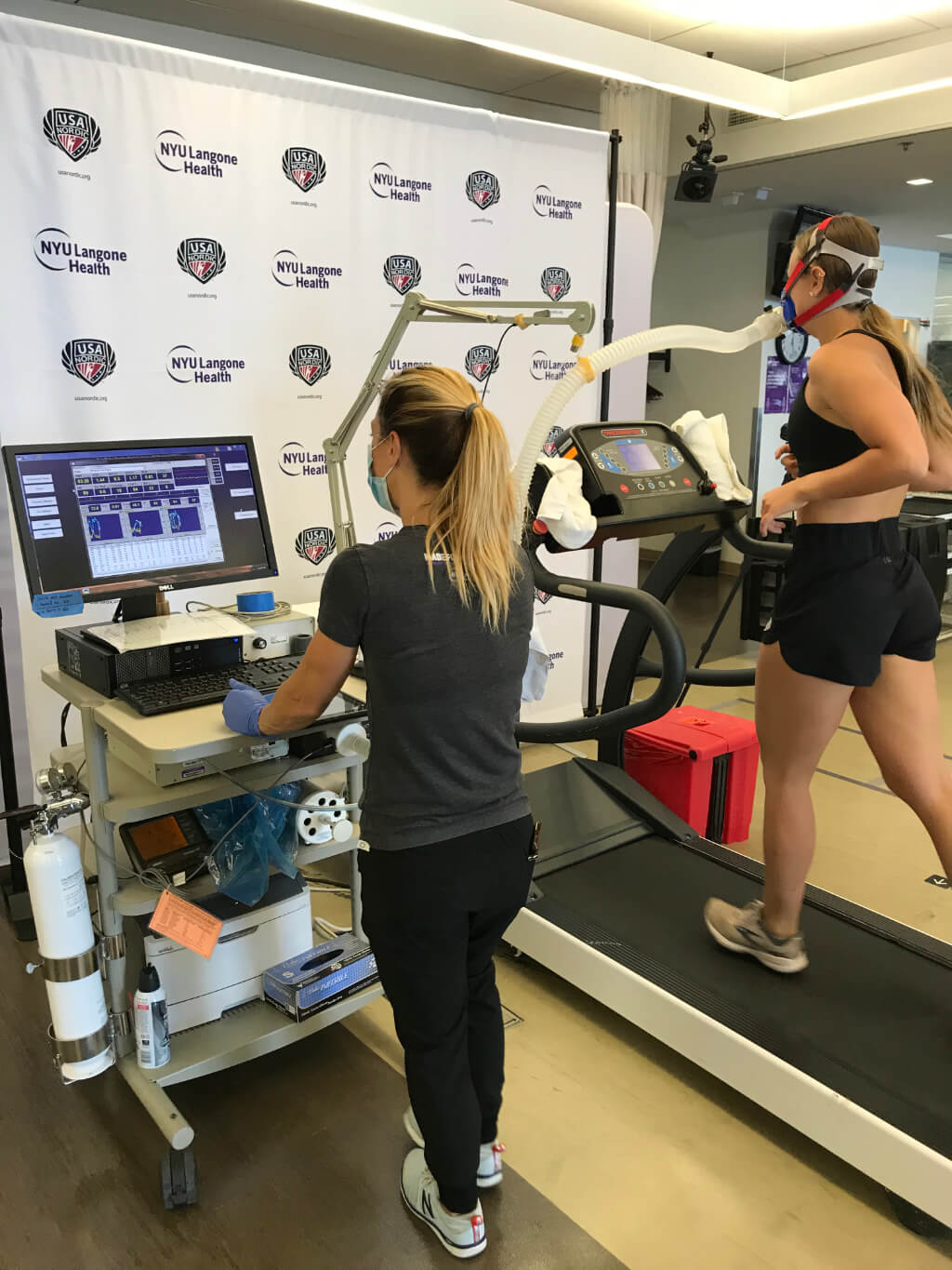 USA Nordic Sport Athlete testing at NYU Langone Health - The Diff